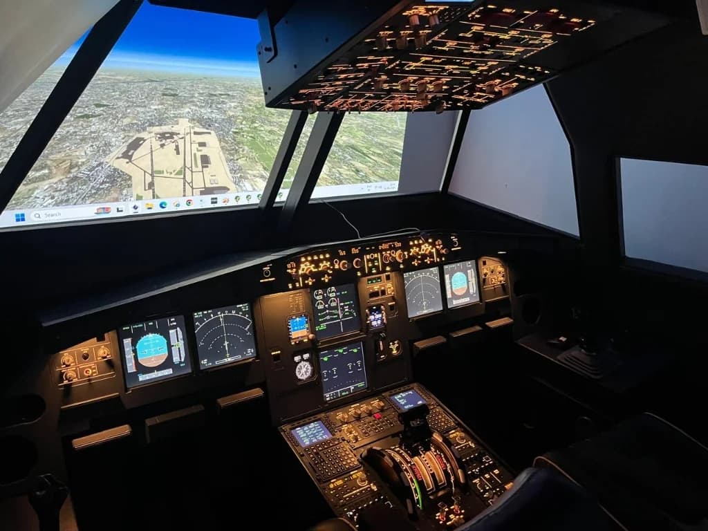 Airborne Aviation A320 flight simulator
