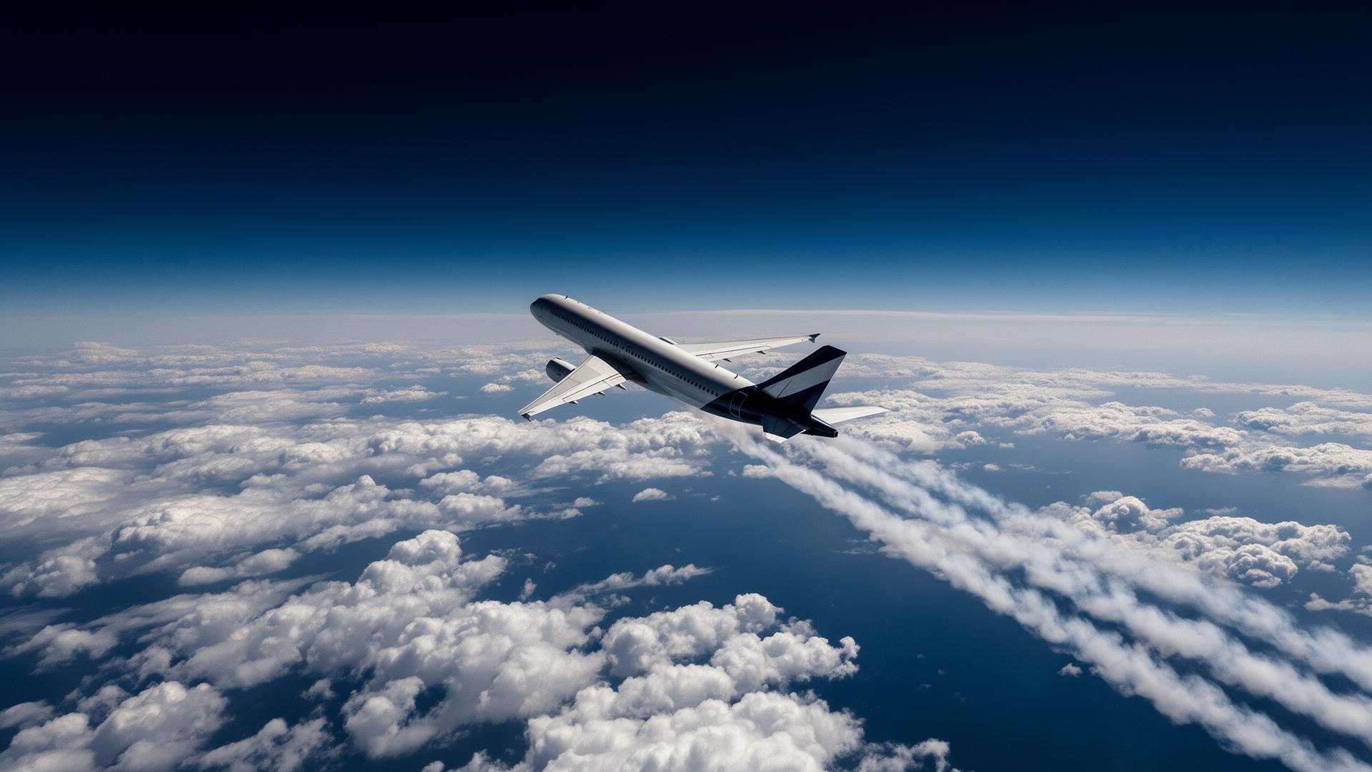 Aircraft ascending during flight training